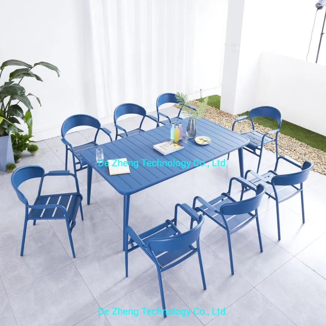 China Wholesale Modern Patio Dining Durable Restaurant Garden Outdoor Furniture