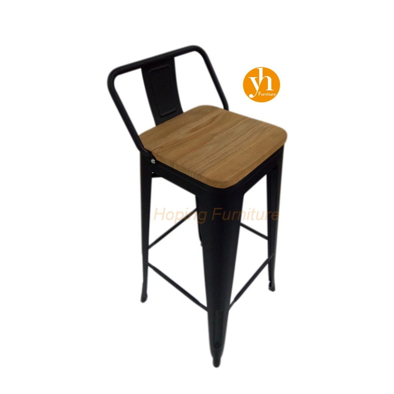 Outdoor Furniture Garden Bar Chair Patio Metal Rattan Decor Bar Set