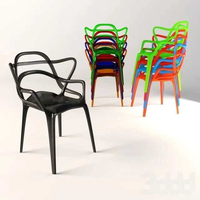 Cheap Stackable colorful Cafe Restaurant Chairs Cat Ear Molded Full PP Plastic Dining Chair