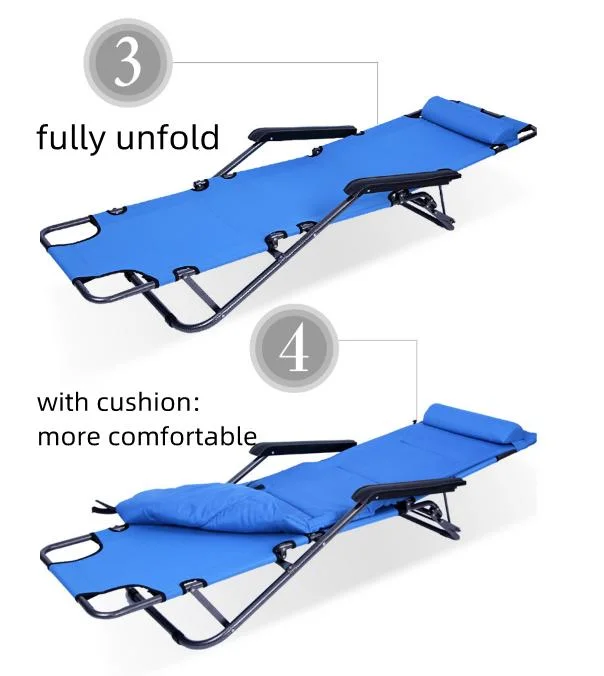 Amazon Hot Sale Factory Promotional High Quality Lounge Garden Patio Folding Cho-103