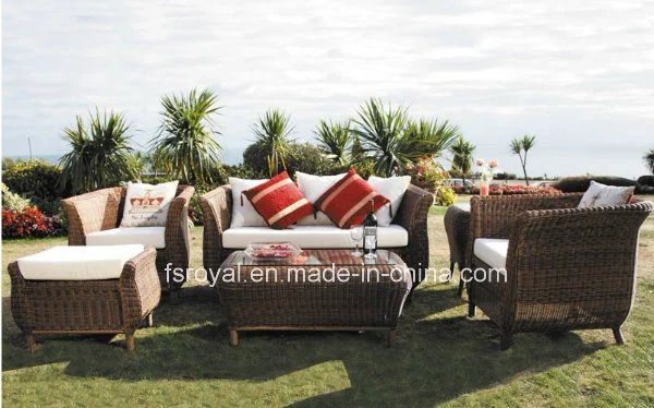 Antique Design Rattan Wicker Sofa Lounge Sets Leisure Chair Patio Garden Hotel Beach Bar Cafe Restraurant Outdoor Furniture Chinese Supplier