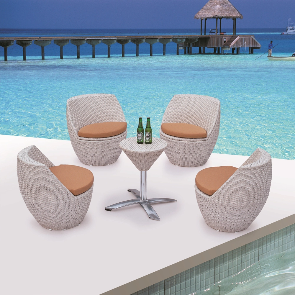 Modern Design Rattan Balcony Bistro Furniture Set