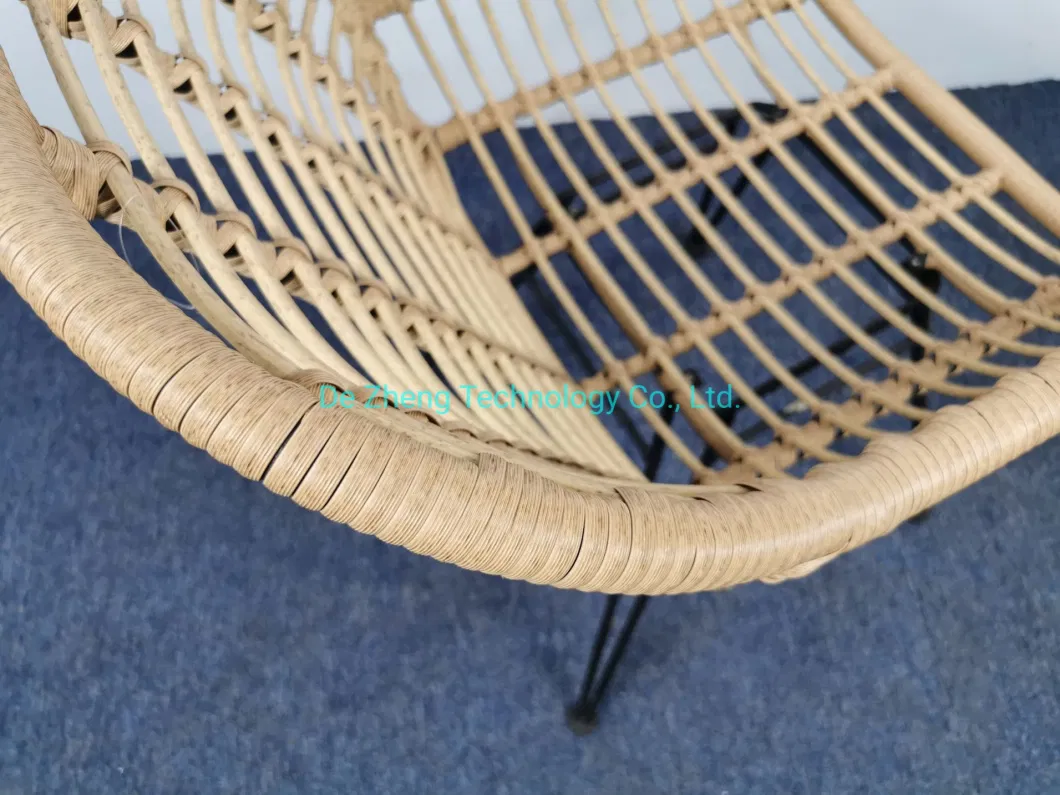 High Quality Farm Like Home Bar Outdoor Beach Dining Rattan Chair for Commercial