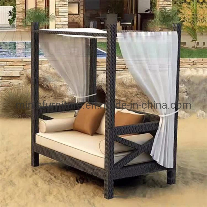 (MN-OSF21) Popular Hotel/Home Outdoor Garden Furniture Leisure Rattan Sofa