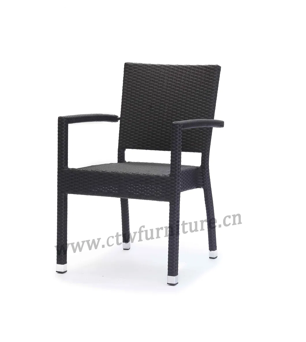 Balcony and Patio Rattan Wicker Table and Chair 5seaters on Sale Furniture