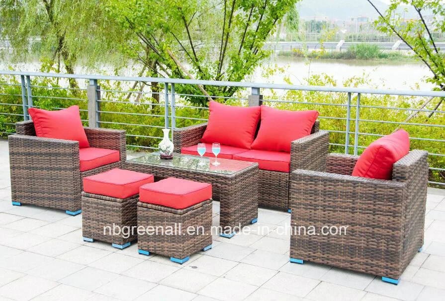 Hot Modern Leisure Rattan/Wicker Garden Sets Home Sofa Outdoor Patio Furniture