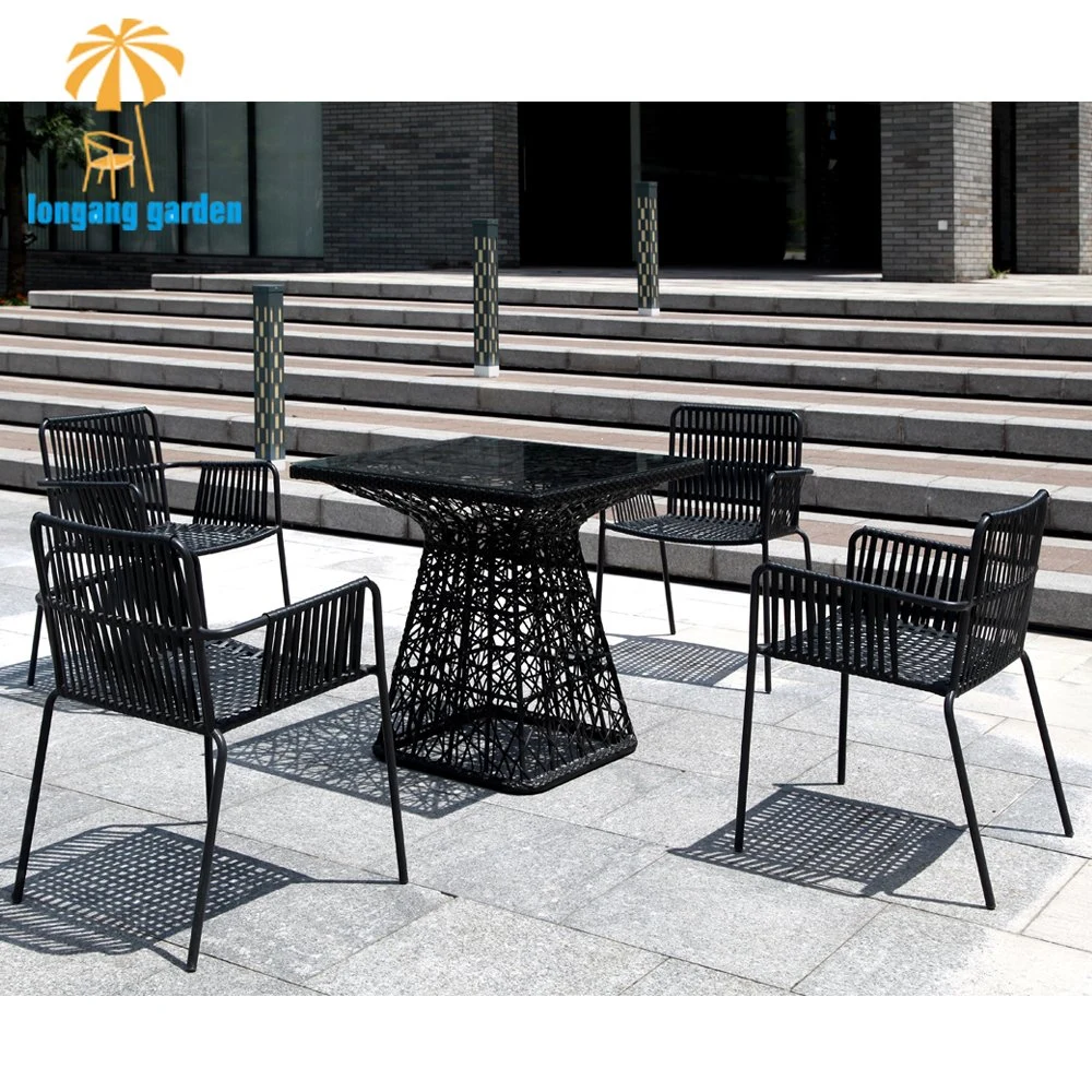 Conversation Coffee Table and Chairs Dining Sofa Furniture Sets Wicker Rattan Garden Outdoor Bistro Patio Set on Sale