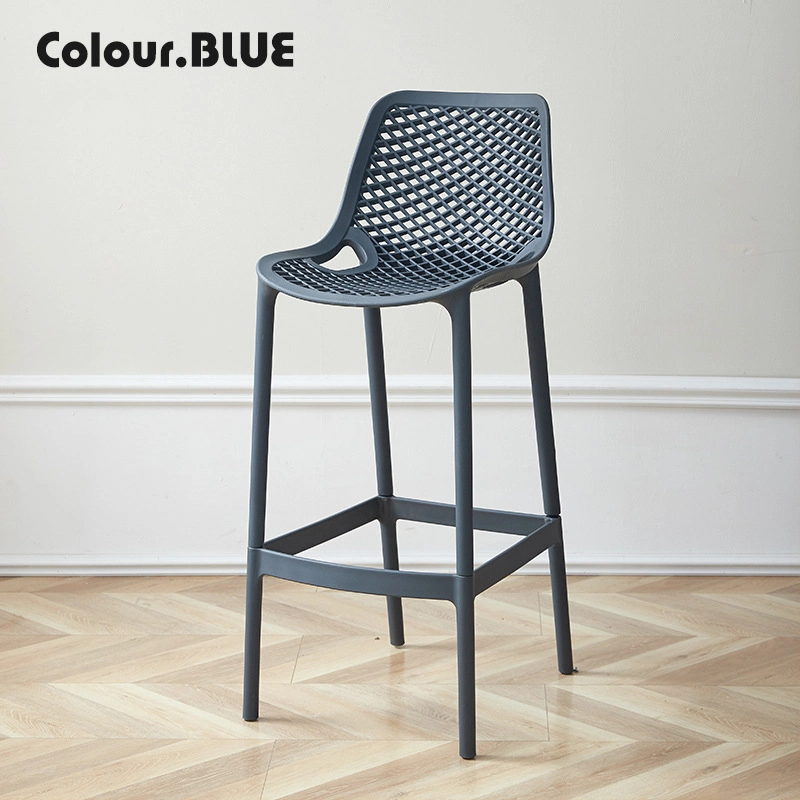 Factory Outdoor Furniture Plastic Stool Chair Dining Chair for Restaurant Garden Cafe Bar Home Office