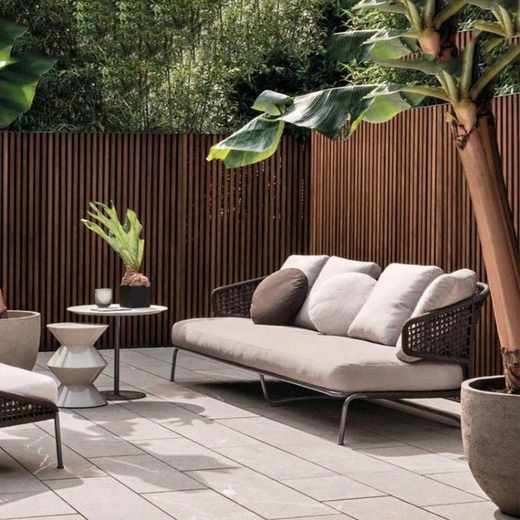 Home Garden Wicker Patio PE Rattan Gazebo Modern Luxury Outdoor Furniture Sofa