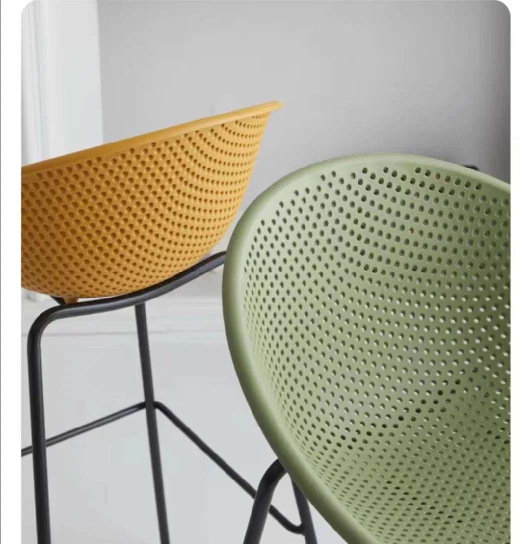 Wholesale Home Modern Furniture Restaurant Living Room Bar Stool Plastic Dining Chair