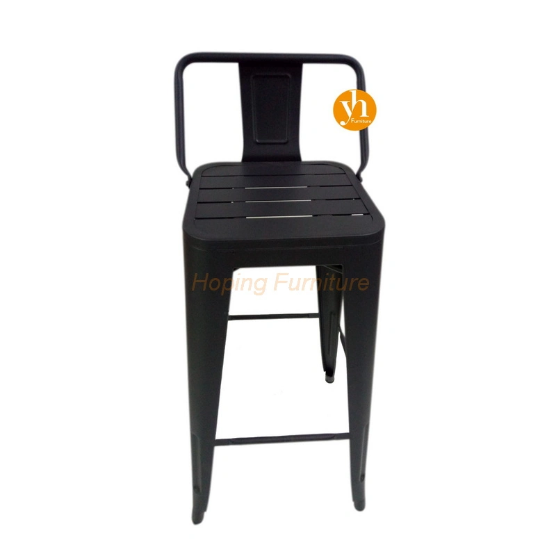 Outdoor Furniture Garden Bar Chair Patio Metal Rattan Decor Bar Set