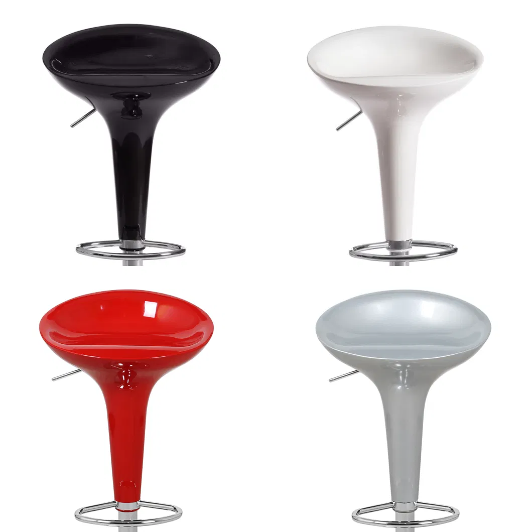 Factory Price Bar Stools and Restaurant Chair Kitchen Chair Different Colors PP Swivel Bar Stools Bar Chair
