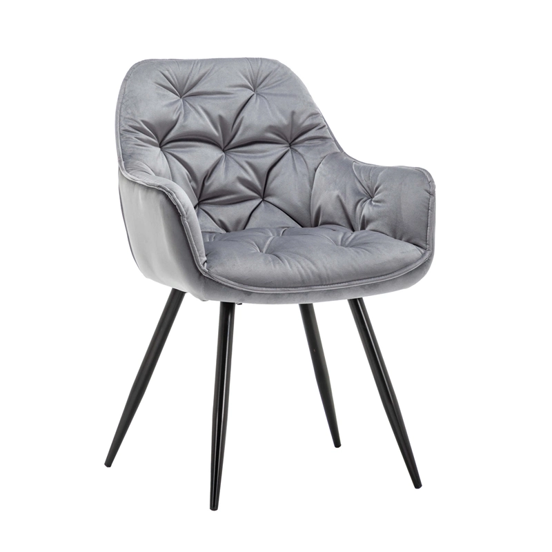 Modern Luxury Metal Frame Dining Chairs