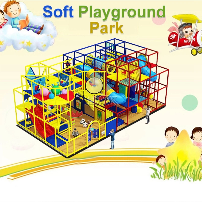 Amusement Equipment Indoor Playground Customized Children&prime;s Fun Zone Kids Soft Play Games