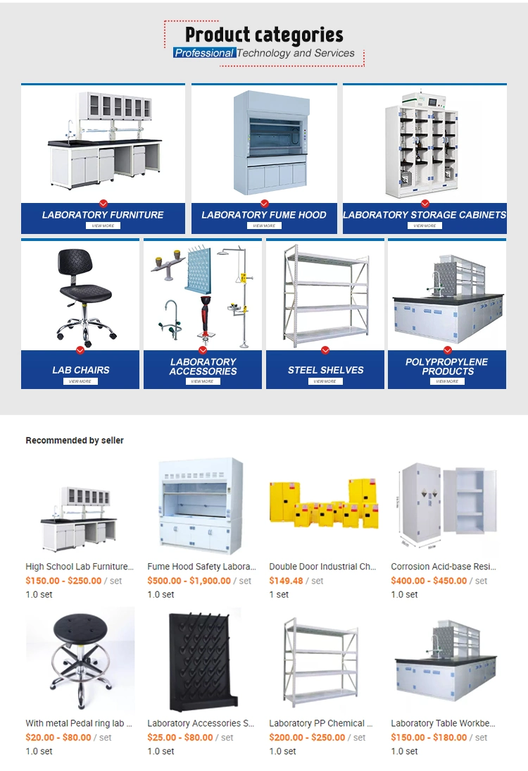 Island Bench Hospital Laboratory Furniture Inspection Center Table