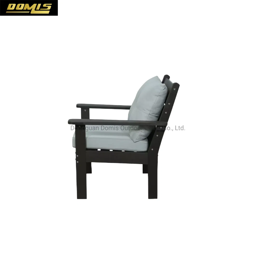 Patio Furniture HDPE Sofa for Gas Fire Pit