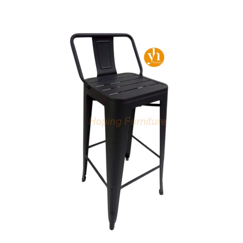 Outdoor Furniture Garden Bar Chair Patio Metal Rattan Decor Bar Set