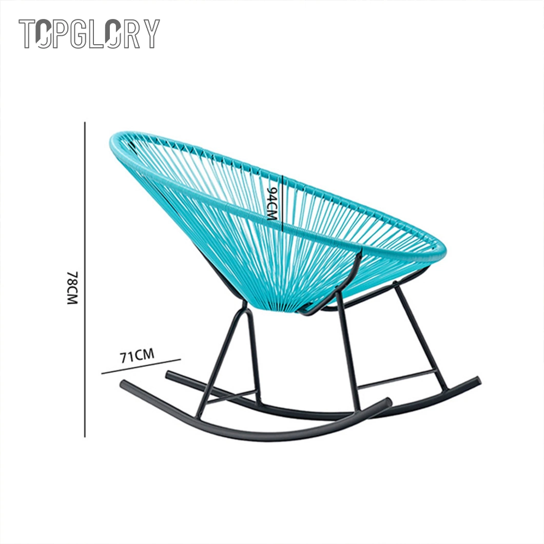 China Modern Designer Indoor Outdoor Furniture Hotel Restaurant Coffee Shop Metal Rattan Leisure Chair