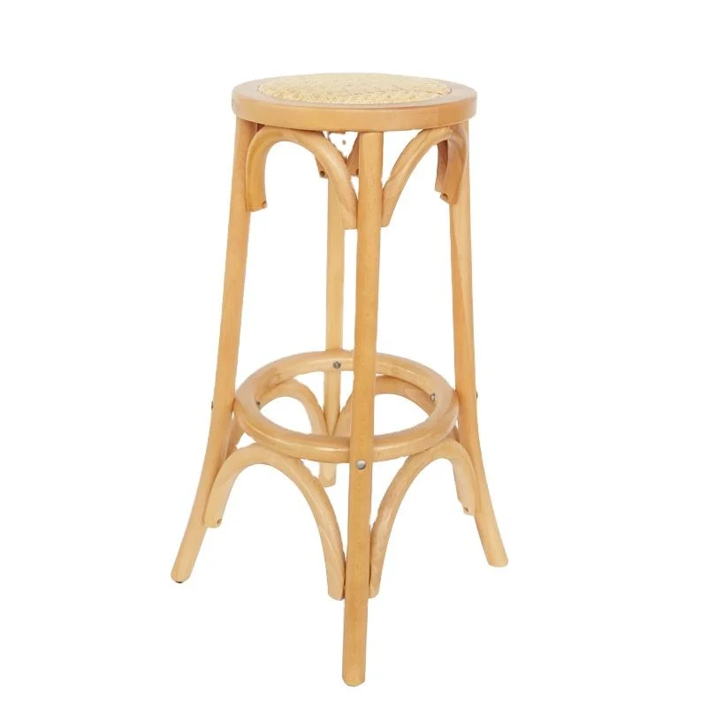 Nordic Style High Quality Antique High Chairs For Kitchen Counter Height Bar Stool Chair(ZG25-026)
