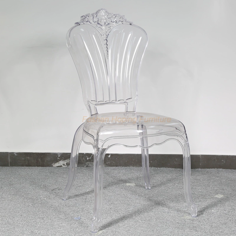 Clear Resin Crystal Bella Princess Chiavari Wedding Restaurant Furniture Dining Chair
