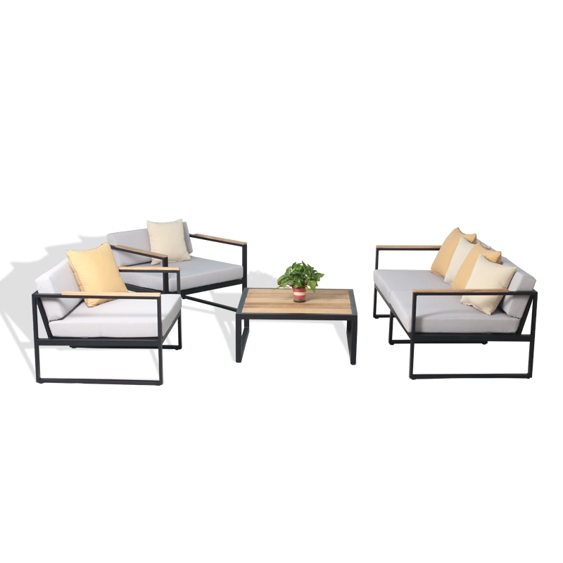Modern Style China Outdoor Terrace Patio Furniture Set Aluminum Garden Sofa