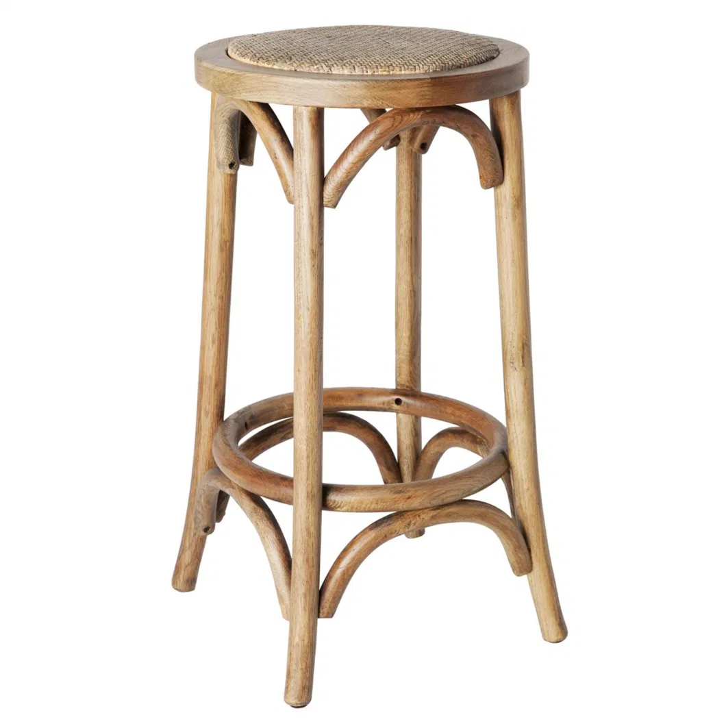 Nordic Style High Quality Antique High Chairs For Kitchen Counter Height Bar Stool Chair(ZG25-026)