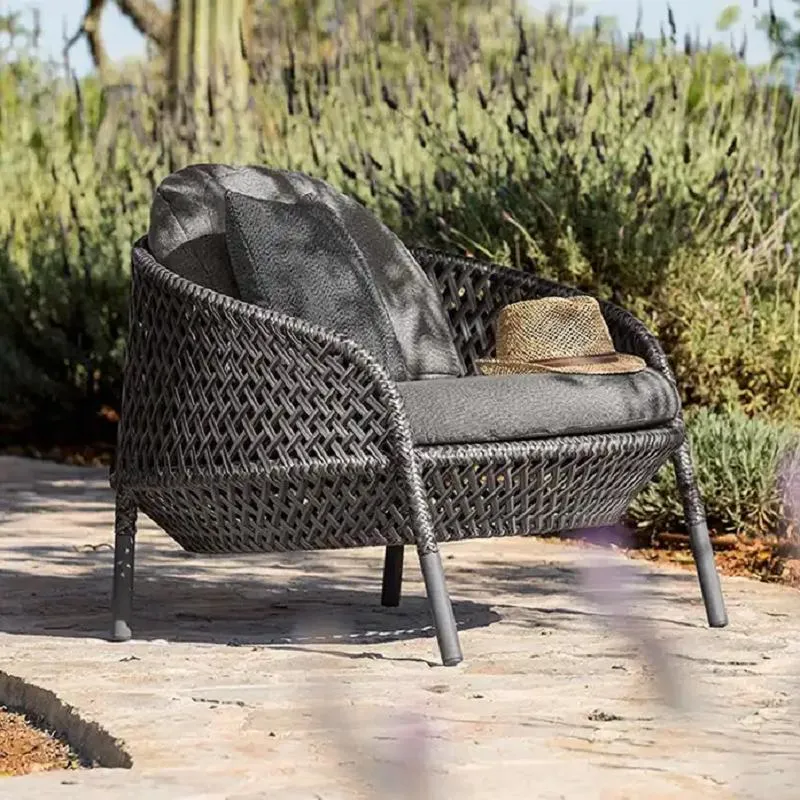Aluminum All Weather Outdoor Indoor Luxury Furniture Modular Resort Patio Furniture Garden Sofa Set