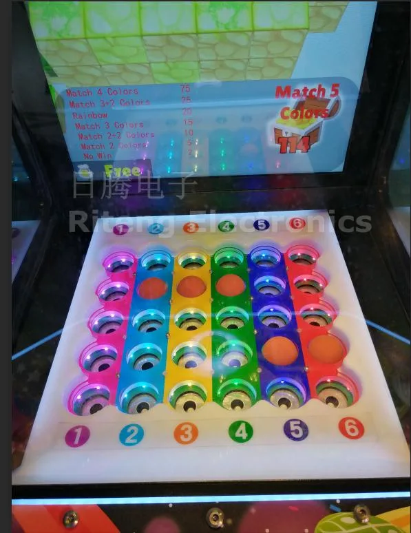 Indoor Playground Lucky Bouncy Ball Game Ticket Prize Game Machine