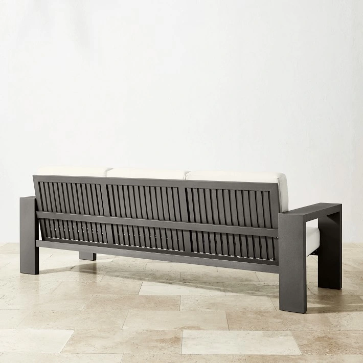 Metal Patio Sofa Sectional Garden Outdoor Aluminum Sofa Sets Furniture