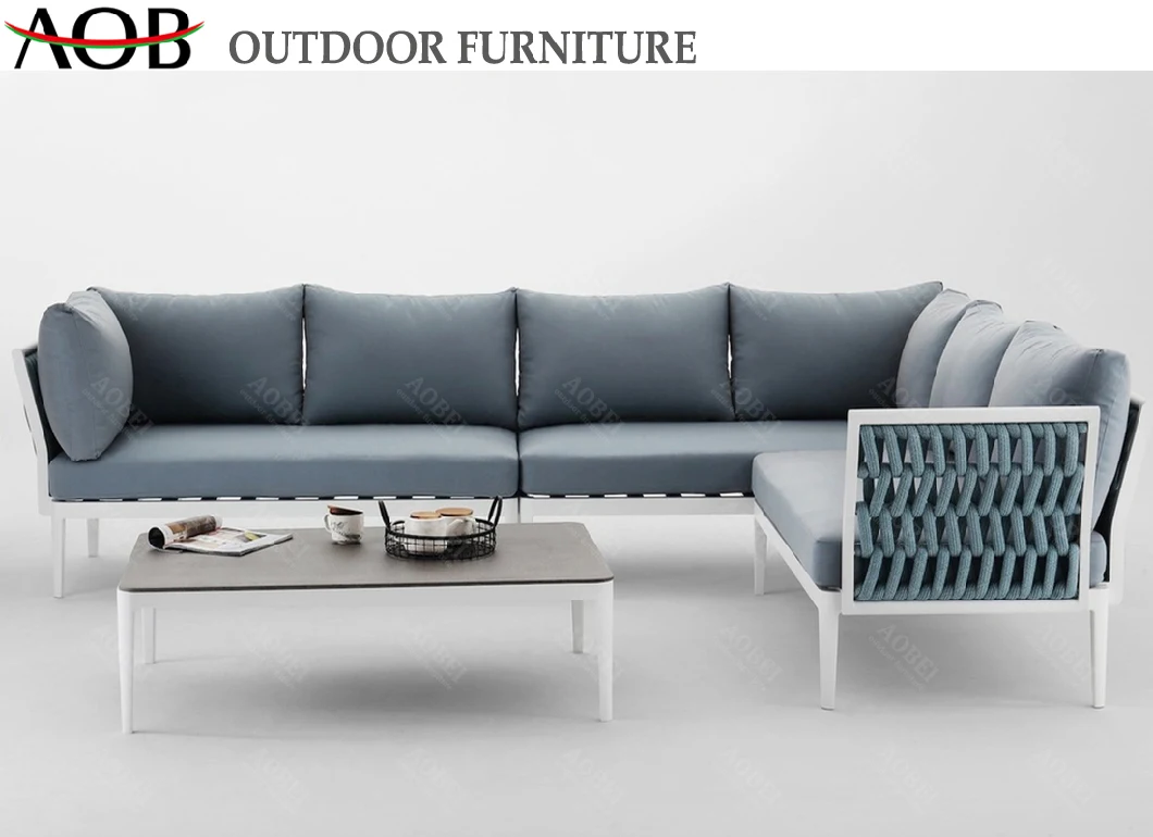 Commercial Grade Outdoor Furniture Sectional Living Lounge Sofa