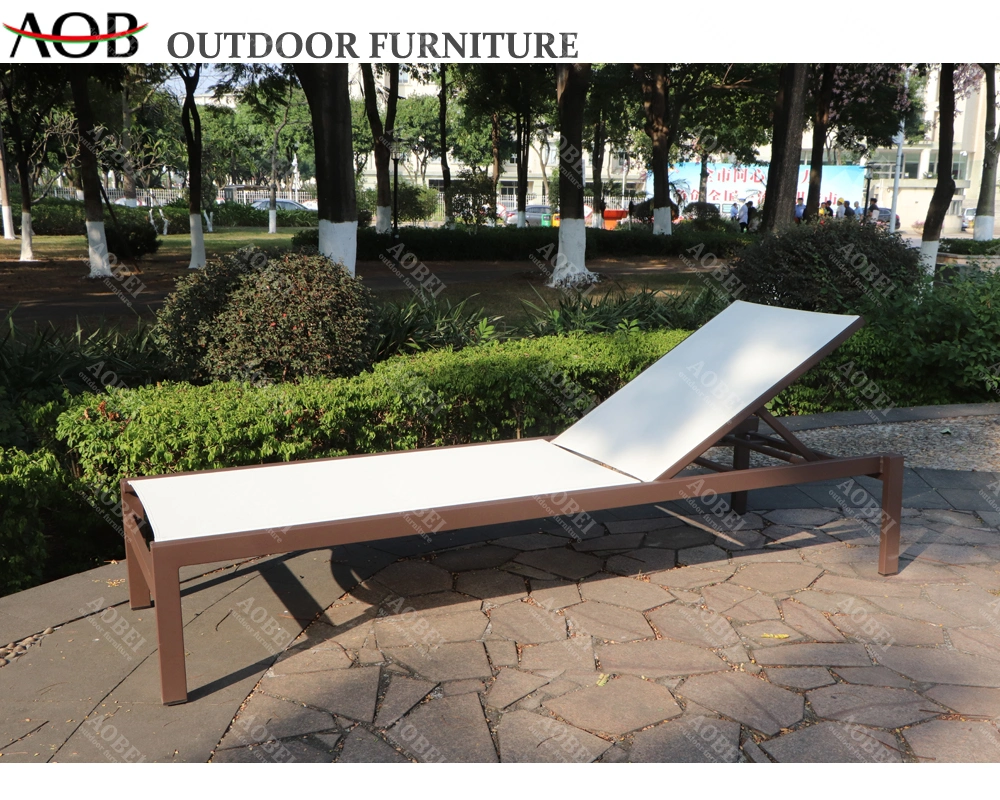 Modern Garden Patio Hotel Resort Seaside Outdoor Home Furniture Sun Lounger Sunbed