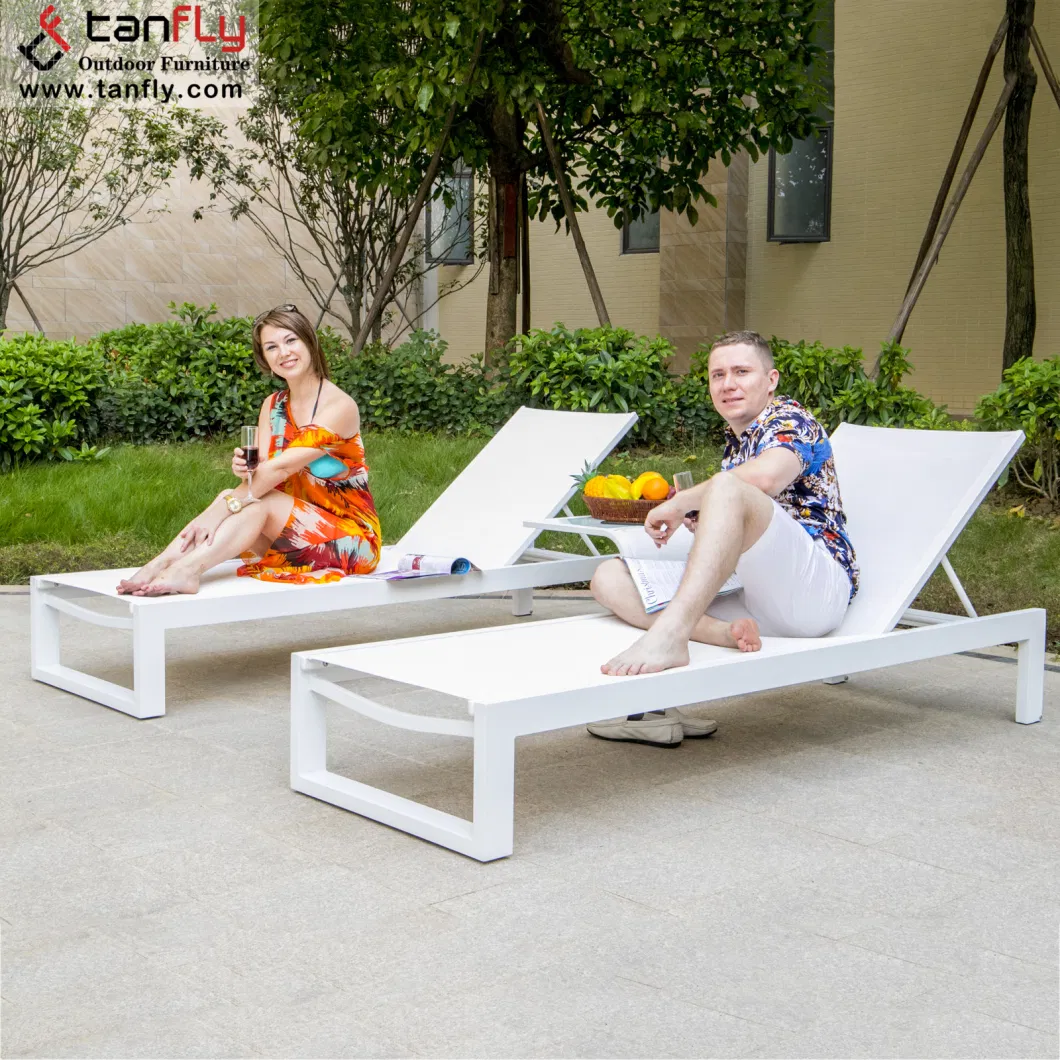 Garden Hotel Beach Furniture Swimming Pool Chair Sun Lounger Rattan Wicker Sunbed Outdoor Chaise Lounge
