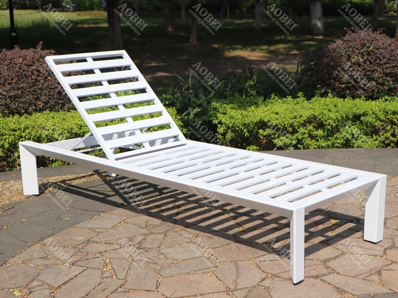 Modern Garden Hotel Resort Patio Outdoor Furniture Beach Chair Sun Lounger Sunbed