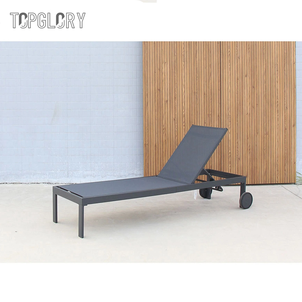 Modern Sun Pool Lounge Chairs Furniture Outdoor Garden Leisure Chaise Lounge