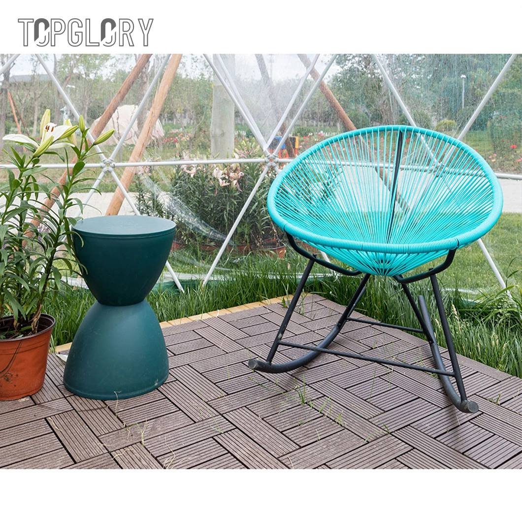 China Modern Designer Indoor Outdoor Furniture Hotel Restaurant Coffee Shop Metal Rattan Leisure Chair