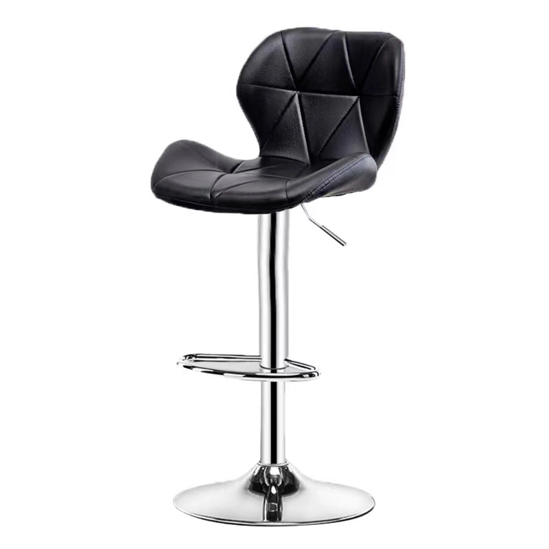 Modern Minimalist High Bar Chair Swivel Lifting Pulley Leisure Barber Bar Chair