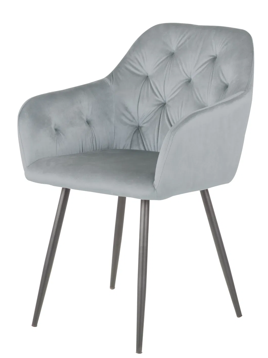 Modern Luxury Metal Frame Dining Chairs