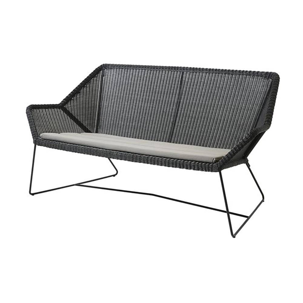 Modern Luxury Leisure Round Outdoor Garden Furniture Rattan 2 Seater Sofa Sets Patio Furniture
