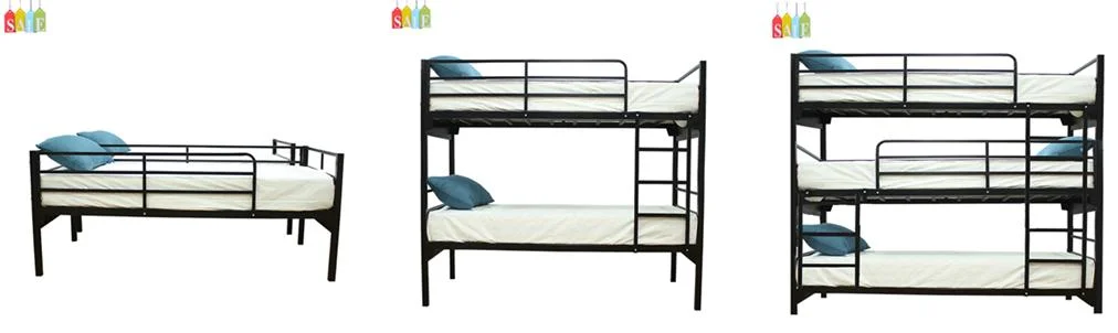 Camping Cot Foldable Military Style Sofa Bed Frame Army Style Metallic Bank Platform Single Folding Bed