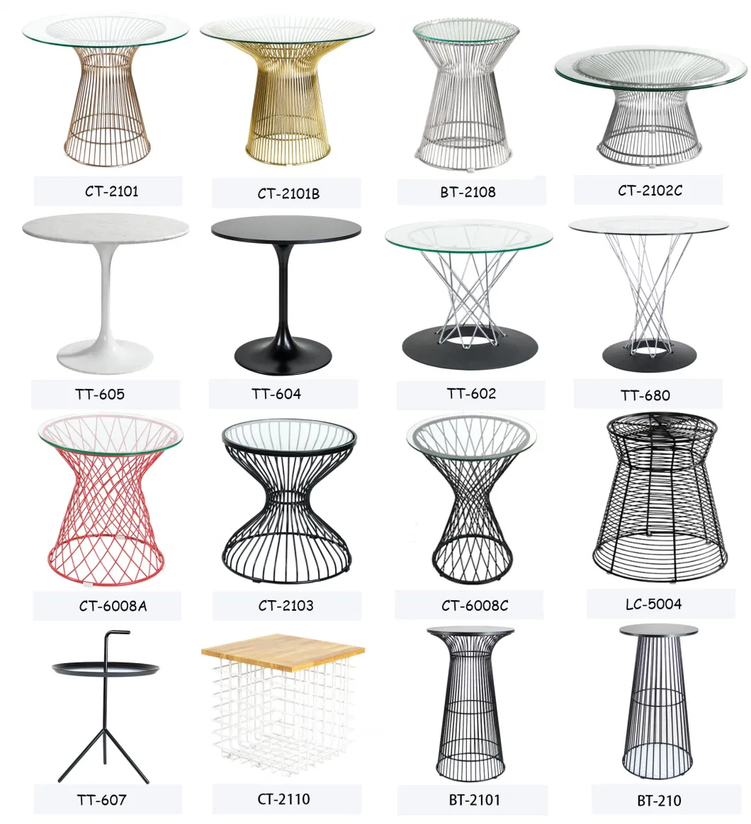 China Quality Furniture Manufacturer of Quality Welded Steel Wire Dining Chair