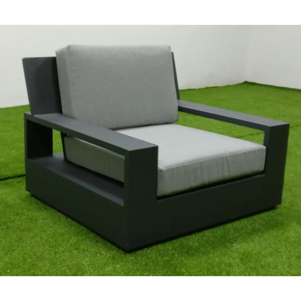 High Quality Best Selling Modern Conversation Set Aluminum Waterproof Patio Garden Furniture Outdoor Sofa