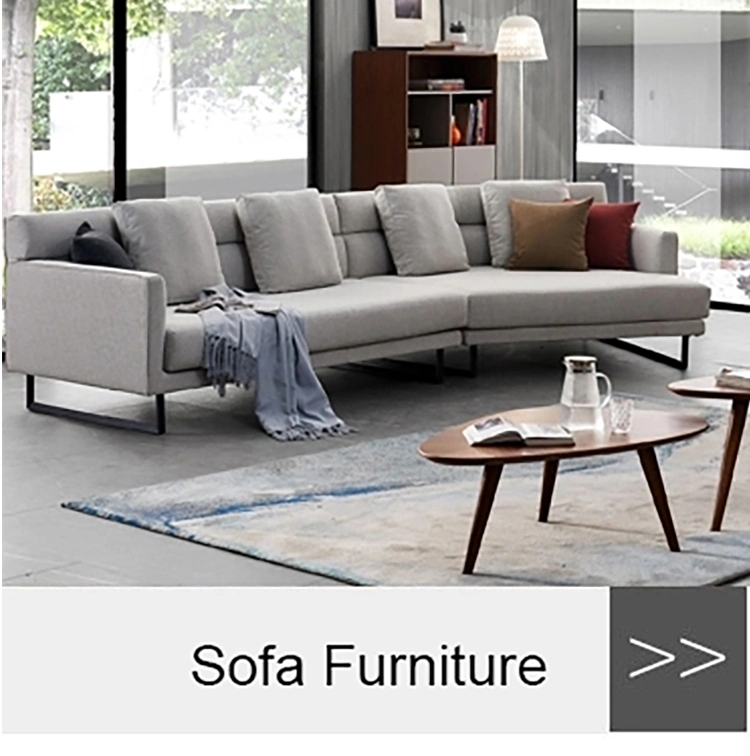 Modern Home Hotel Furniture Fabric Sectional Couch Luxury 7 Seats L Shaped Corner Living Room Sofa Set