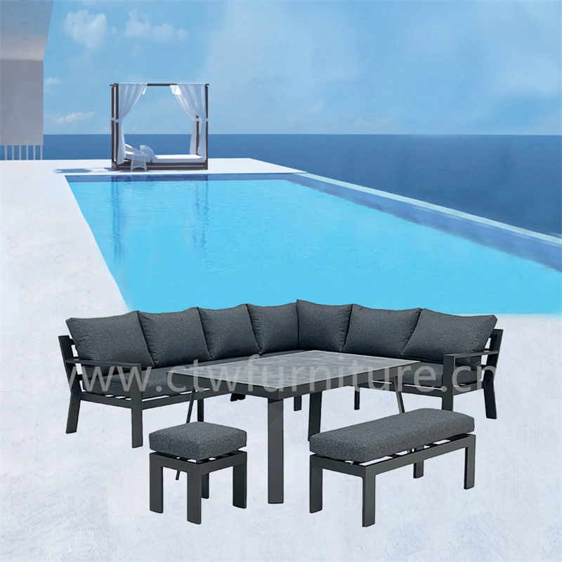 Best Selling Modern Patio Conversation Set Aluminum Garden Sofa