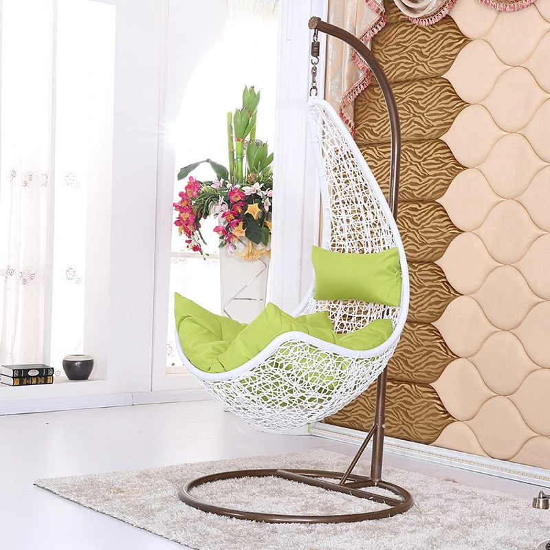 New Fashion Design Hotel Rattan Basket Cradle Hammock Swing Chair