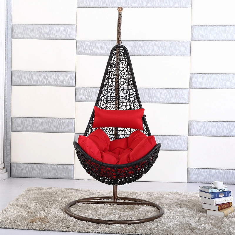 New Fashion Design Hotel Rattan Basket Cradle Hammock Swing Chair