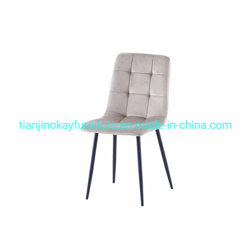 Velvet Fabric Chair Dining Room Sets