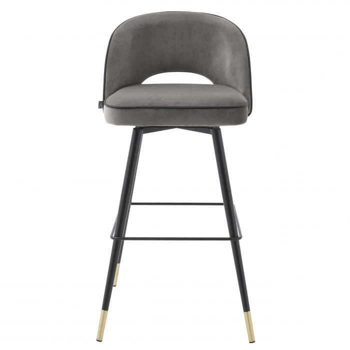 Wholesale Modern Simple Kitchen Bar Stools, Customized Luxury PP Plastic High Bar Stool High Chair