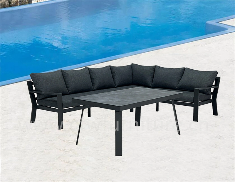 Best Selling Modern Patio Conversation Set Aluminum Garden Sofa