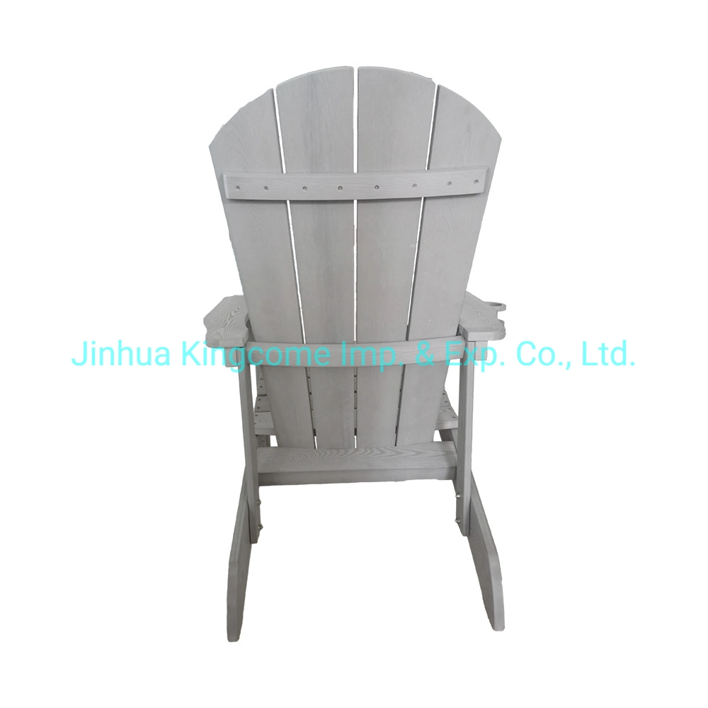 Outdoor Polystyrene/Plastic Wood Material Modern Design Adirondack Chair with New Design