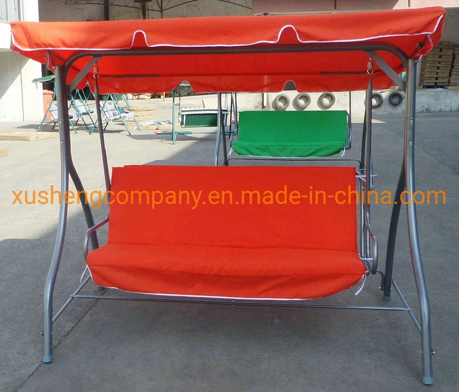 Outdoor Garden Furniture Hammock Patio 3 Seater Swing Chair with Cushion